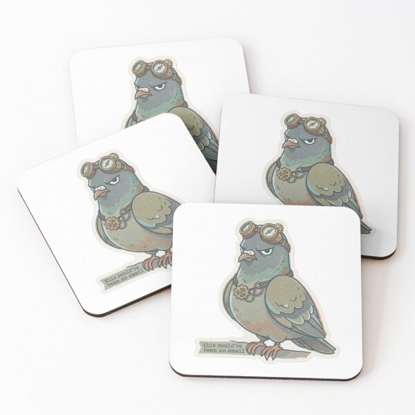 Item preview, This Could’ve Been An Email Pigeon designed and sold by Imaginarium of Chaos falcon88 .