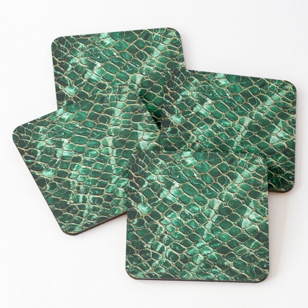Item preview, Emerald Marble Snake Skin Phone Case | Luxury Green Reptile Texture Premium Cover designed and sold by ColorSplash123.