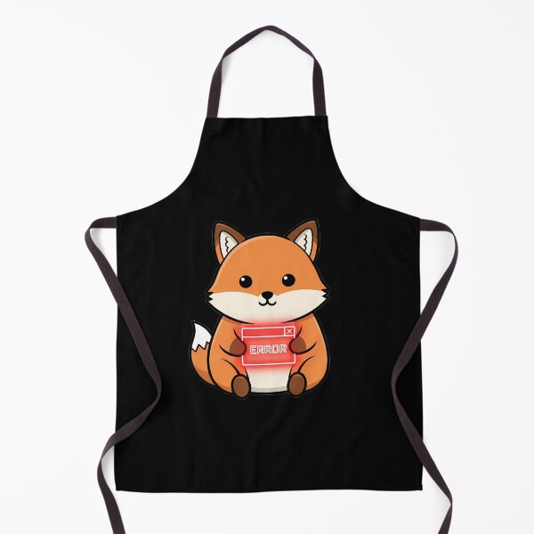 Item preview, System Error Fox – Critically Cute – Retro Glitch Aesthetic designed and sold by Phetuvov.