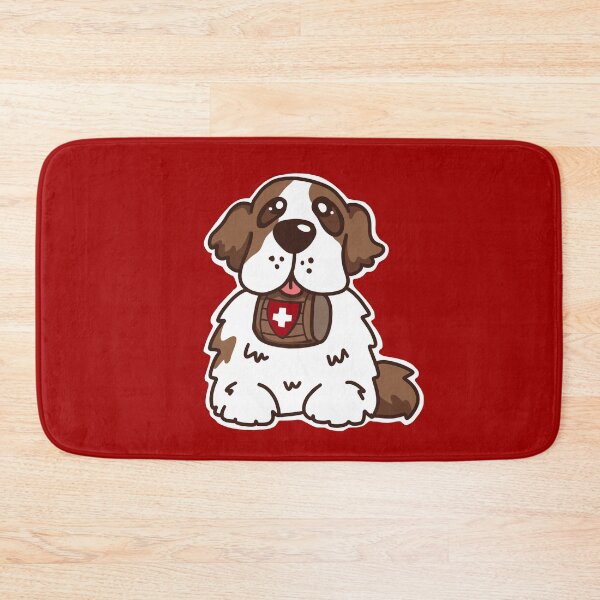 Item preview, Swiss mountain dog Saint Bernard puppy designed and sold by sianelliot.