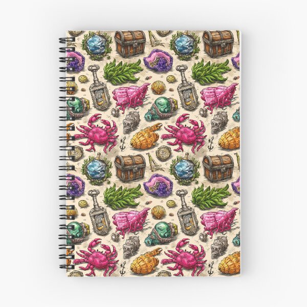 Item preview, Colorful Crab Pink Shell and Treasures designed and sold by Piotrek0001.