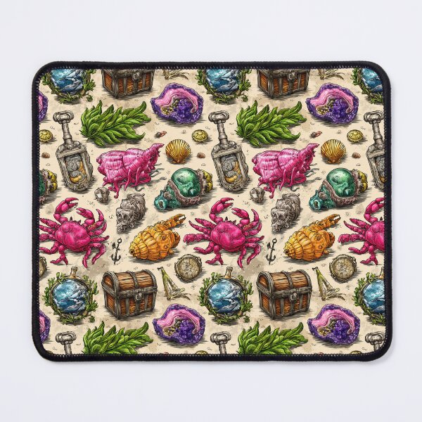 Item preview, Colorful Crab Pink Shell and Treasures designed and sold by Piotrek0001.
