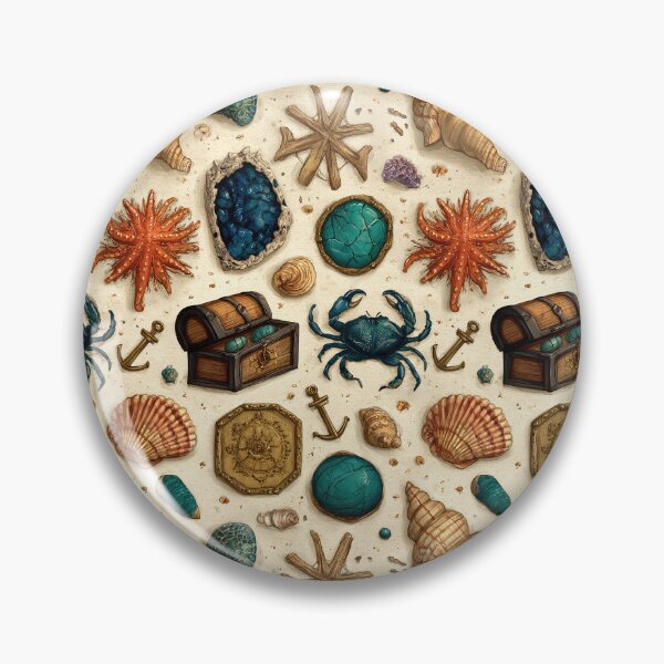Item preview, Orange Starfish Teal Glass and Chest designed and sold by Piotrek0001.