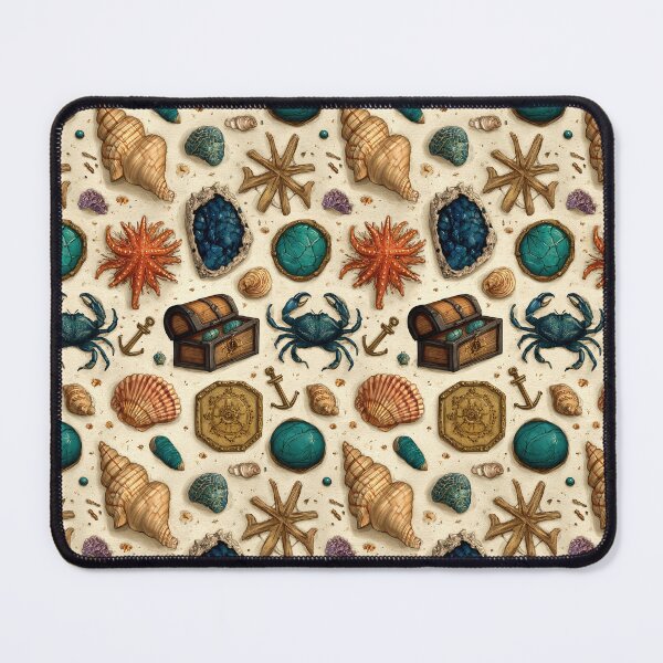 Item preview, Orange Starfish Teal Glass and Chest designed and sold by Piotrek0001.