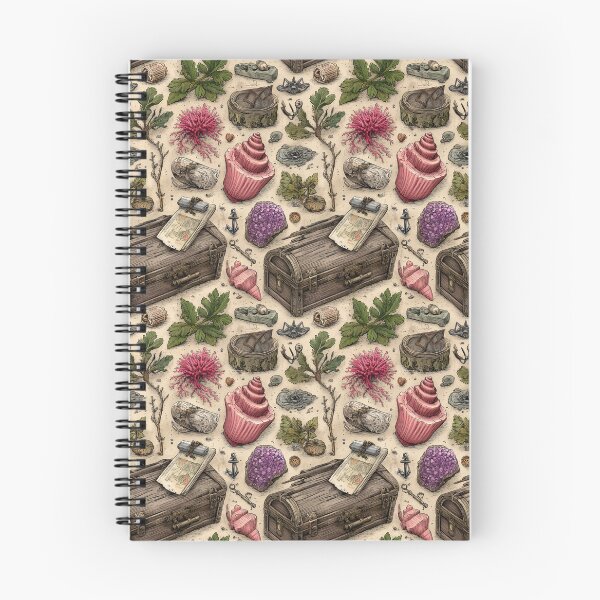 Item preview, Pink Coral Shells and Journal Page designed and sold by Piotrek0001.