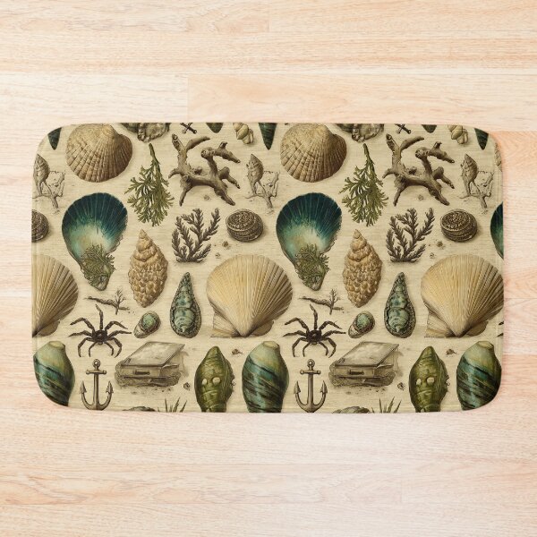 Item preview, Large Shells and Chest Vintage Pattern designed and sold by Piotrek0001.