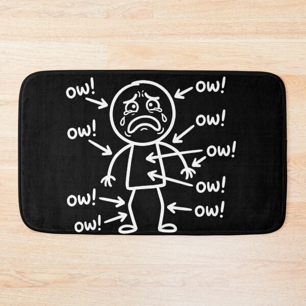 Item preview, Funny Ow Body Pain Chronic Illness Humor Spoonie Fibromyalgia Cute Sarcastic Pain Design designed and sold by Trendymindvibes.