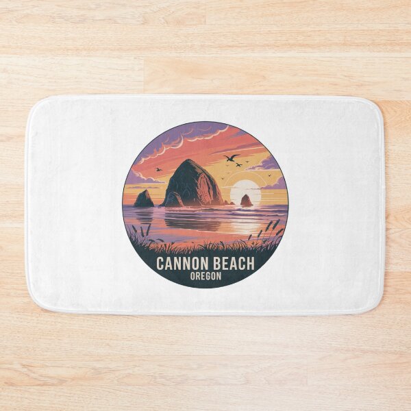Item preview, Cannon Beach Oregon: Sunset Haystack Rock  designed and sold by CircinusStore.