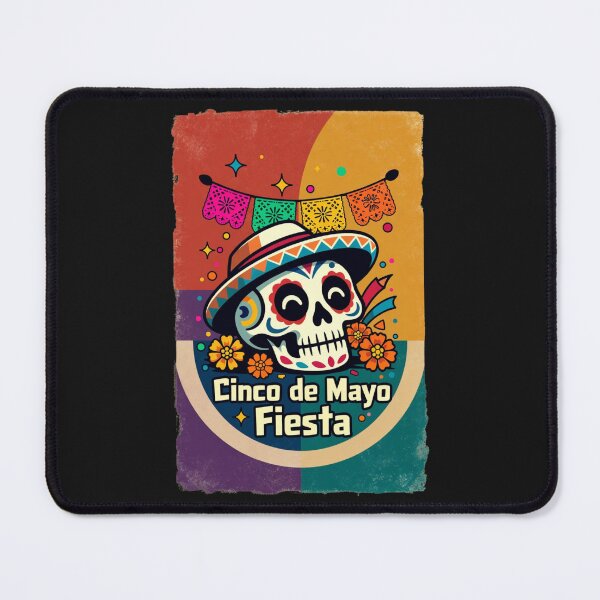 Item preview, Cinco De Mayo Fiesta Mexican Celebration Sugar Skull Sombrero designed and sold by GrumpySableye.