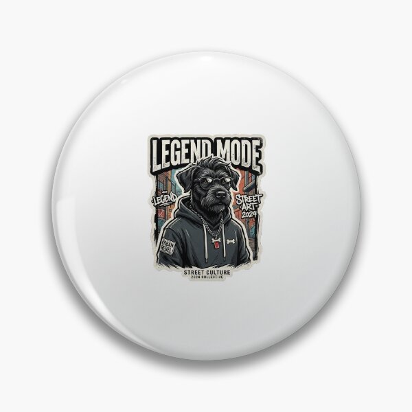Item preview, Legend Dog Sticker – Cool Pet Design designed and sold by SainiArt19.