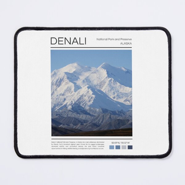 Item preview, Denali National Park and Preserve - Alaska designed and sold by StudioRedKoala.