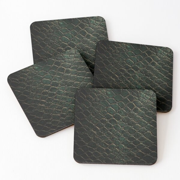 Item preview, Dark Forest Crocodile Skin Phone Case | Luxury Green Reptile Texture Premium Cover designed and sold by ColorSplash123.