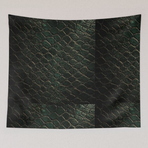 Item preview, Dark Forest Crocodile Skin Phone Case | Luxury Green Reptile Texture Premium Cover designed and sold by ColorSplash123.