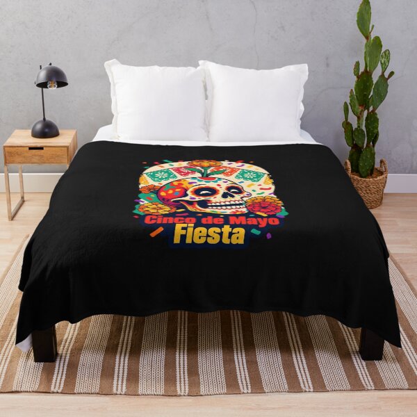 Item preview, Cinco De Mayo Fiesta Mexican Celebration Sugar Skull Party designed and sold by GrumpySableye.