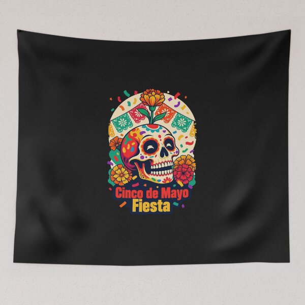 Artikelvorschau, Cinco De Mayo Fiesta Mexikanische Feier Sugar Skull Party entworfen und verkauft von GrumpySableye.