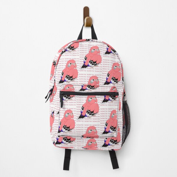 Item preview, Cute Rosy Bourke’s Parrot with text designed and sold by causebirbs.