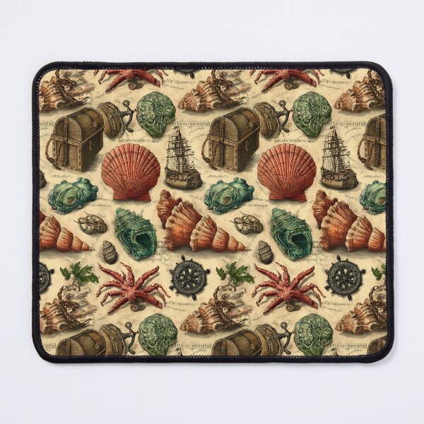 Item preview, Nautical Diary with Ship Chest and Shells designed and sold by Piotrek0001.