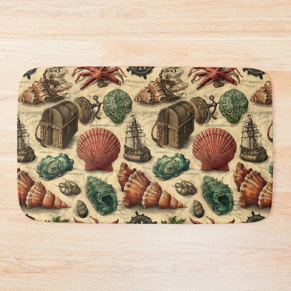 Item preview, Nautical Diary with Ship Chest and Shells designed and sold by Piotrek0001.