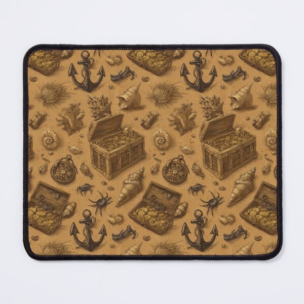 Item preview, Golden Sepia Treasure Chests and Anchor designed and sold by Piotrek0001.