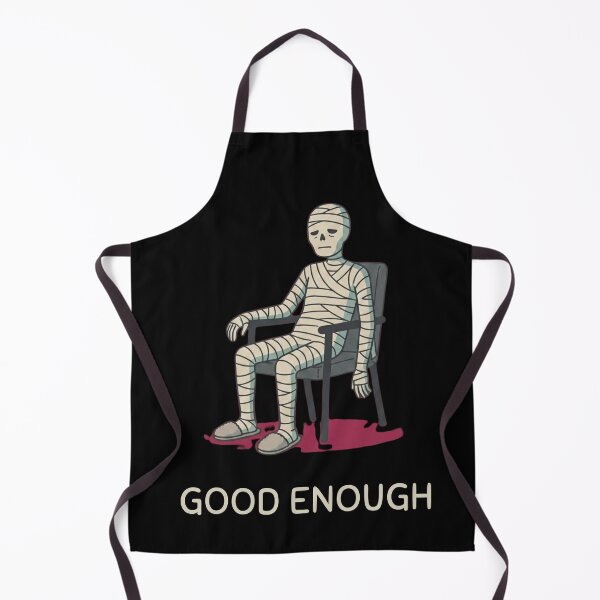 Item preview, Good Enough Mummy Shirt – Minimal Effort Funny Vintage Style Tee designed and sold by Mythic Ink Studio.