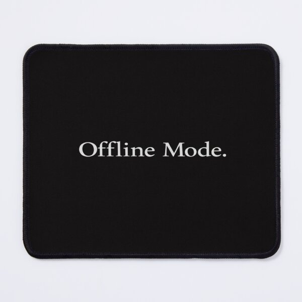 Item preview, Offline Mode – Minimal Aesthetic Quote Design designed and sold by SSVSTICKERS.
