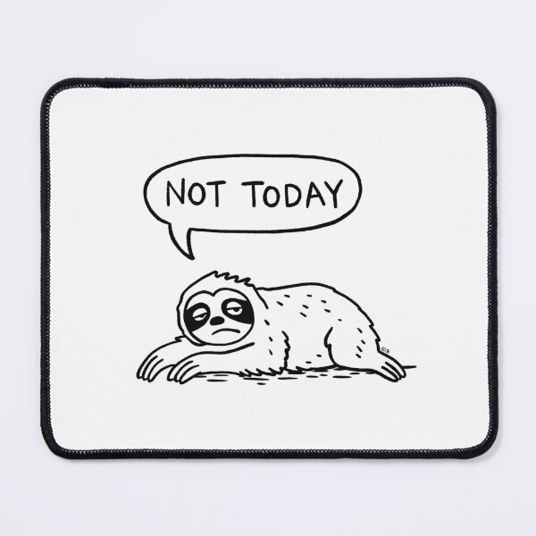 Item preview, Lazy Sloth Doodel -Not today designed and sold by PickledjoArt.