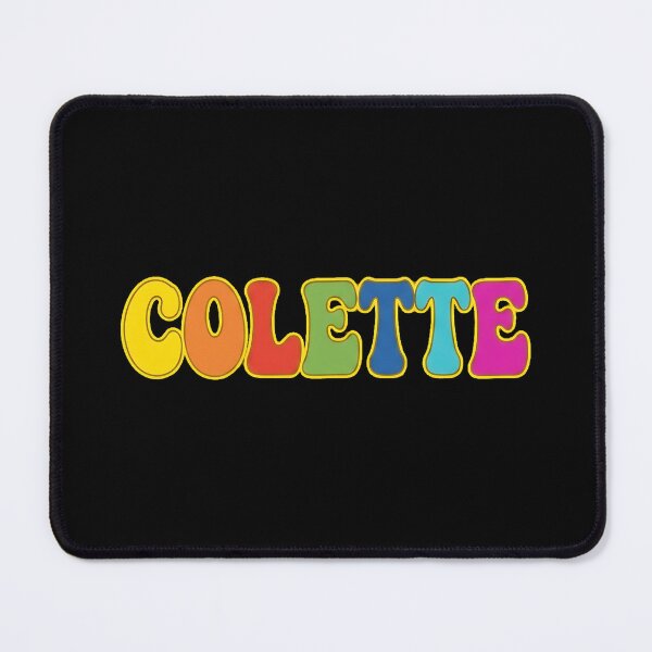 Item preview, ❤️ Colette Personalized Name Wavy Retro Shirt, Coffee Mug, Sticker Gift designed and sold by HelixPedia.