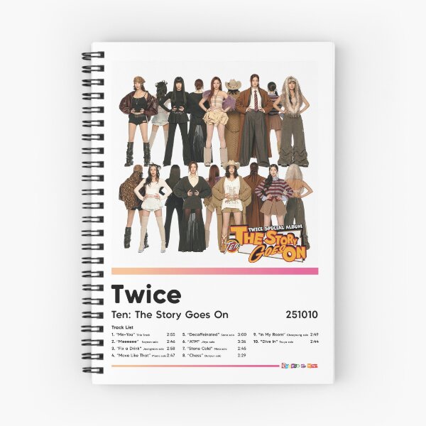 Item preview, Twice - Ten The Story Goes On - Album Artwork Poster designed and sold by RhodesToKpop.