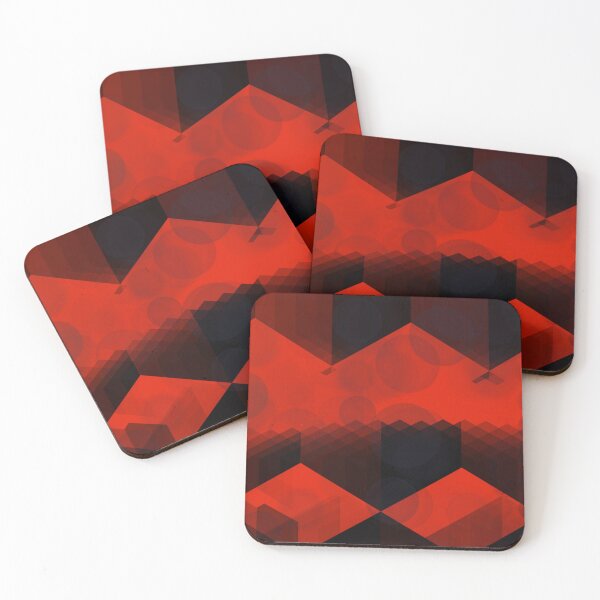 Item preview, Retro abstraction in black and red designed and sold by IsabelQuincoces.