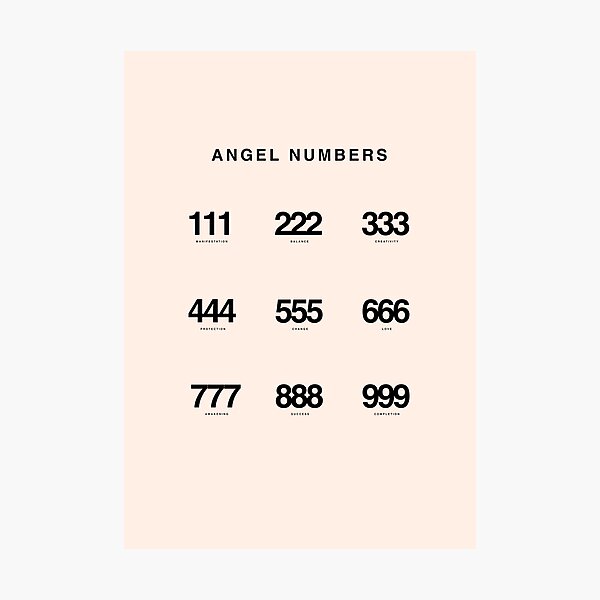 Item preview, Angel number guide designed and sold by visionmoment.