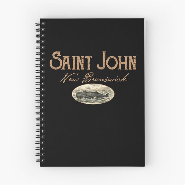 Item preview, Saint John New Brunswick Canada Vintage Whale Design designed and sold by Futurebeachbum.