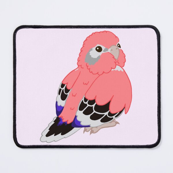 Item preview, Cute Rosy Bourke’s Parrot designed and sold by causebirbs.