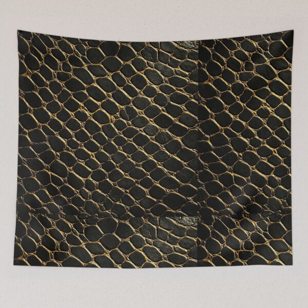 Item preview, Black Gold Snake Skin Phone Case | Luxury Metallic Reptile Texture Premium Cover designed and sold by ColorSplash123.