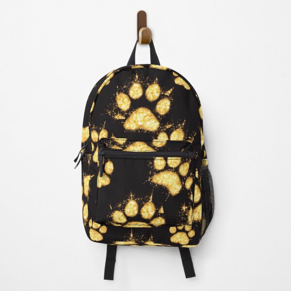 Item preview, Golden Cat Paw Prints Seamless Pattern designed and sold by Print culturee.