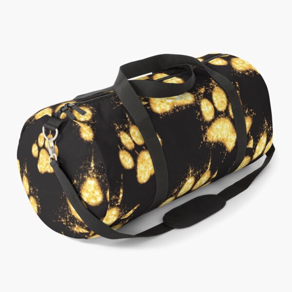 Item preview, Golden Cat Paw Prints Seamless Pattern designed and sold by Print culturee.