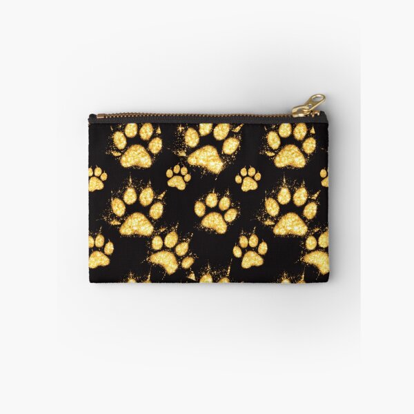 Item preview, Golden Cat Paw Prints Seamless Pattern designed and sold by Print culturee.
