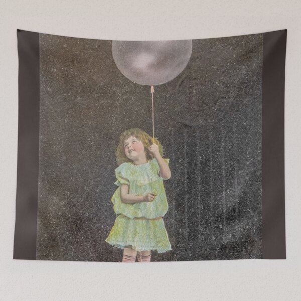 Item preview, Vintage postcard with child and balloon designed and sold by Photopat.