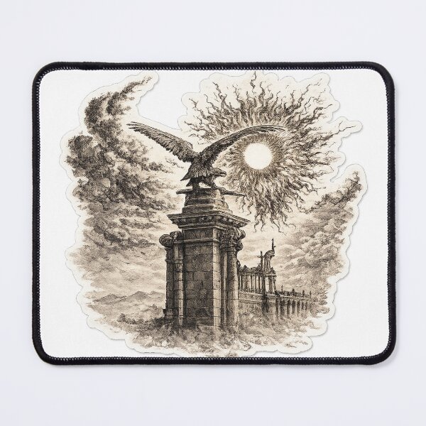 Item preview, Turul Rising – Buda Castle Sun designed and sold by bubuandfriends.