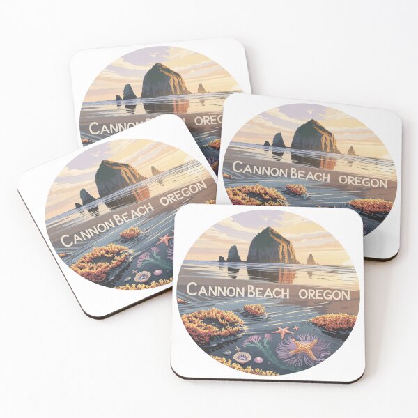 Item preview, Cannon Beach Oregon: Tide Pools designed and sold by CircinusStore.