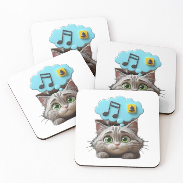 Item preview, Cat Hiding Under Couch Doorbell Anxiety Cute Kawaii Cat Design designed and sold by Tpac-goods.
