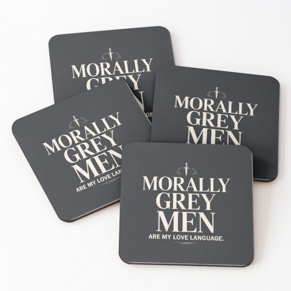 Item preview, Morally Grey Men Are My Love Language Dark Romance designed and sold by faes-n-tropes.