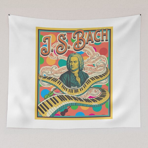 Item preview, J.S. Bach Classical Composer Piano Music Lover designed and sold by AntiqueImages.