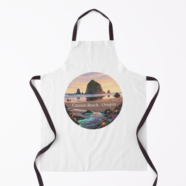 Item preview, Cannon Beach Oregon: Tide Pools Rock Sunset Art designed and sold by CircinusStore.