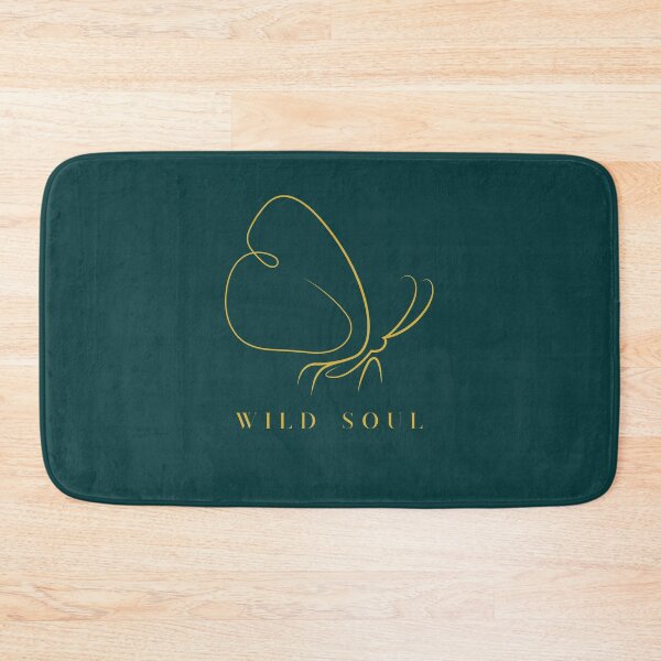 Item preview, Wild Soul Butterfly – Minimalist Gold Line Art Nature Design designed and sold by Slow Vibes Designs.