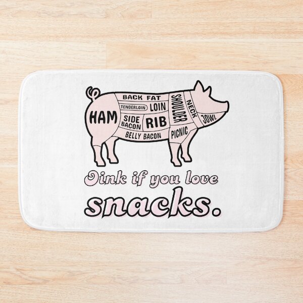 Item preview, Oink If You Love Snacks designed and sold by PastelDrop.