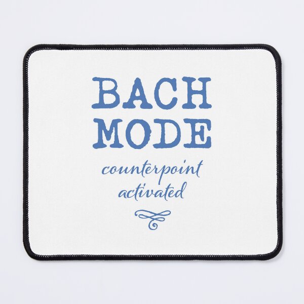 Item preview, Bach Mode Counterpoint Activated Musician Composer designed and sold by AntiqueImages.