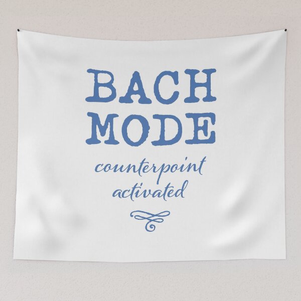 Item preview, Bach Mode Counterpoint Activated Musician Composer designed and sold by AntiqueImages.