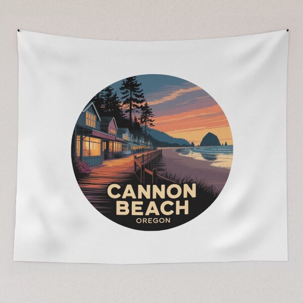 Item preview, Cannon Beach Oregon: Haystack Rock Coastal designed and sold by CircinusStore.