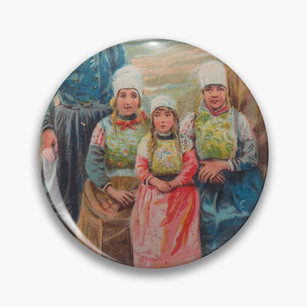Item preview, Old postcard from 1902 with people in traditional costume from Marken designed and sold by Photopat.