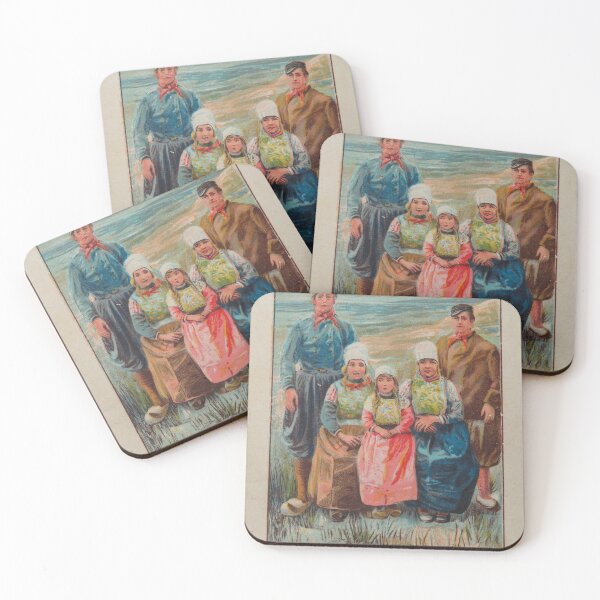 Item preview, Old postcard from 1902 with people in traditional costume from Marken designed and sold by Photopat.
